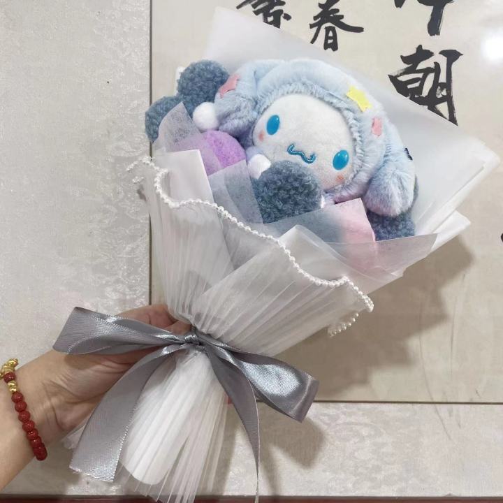 cartoon-my-melody-kuromi-cinnamoroll-kt-cat-plush-doll-toy-flower-bouquet-gift-box-valentines-day-christmas-graduation-gifts