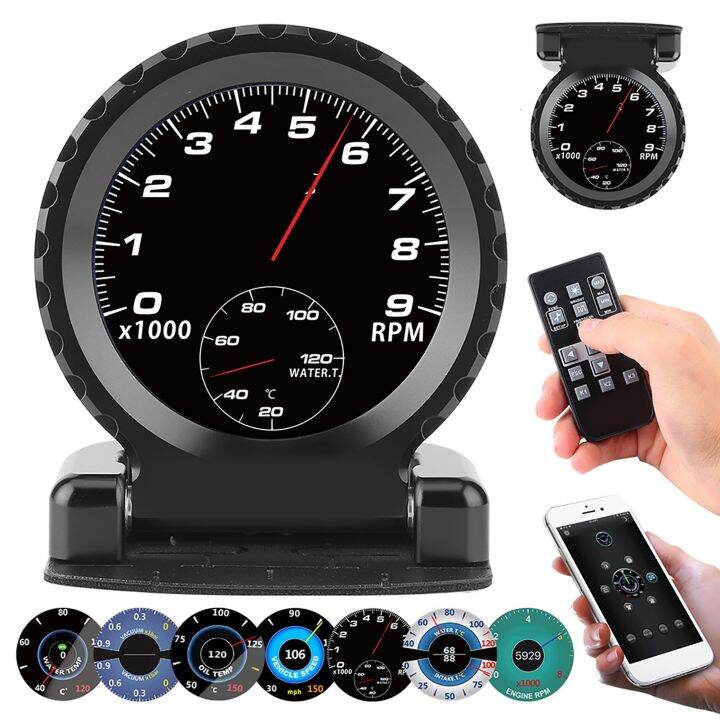 OBD Gauge Display Multifunctional Digital Car Cammus Smart Meter i