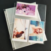 A4 Binder Pocket Sleeves Clear for Photocards Postcards Poster Collection 11 Ring 4x6 10x15cm Photo Album Refill Pages Acid Free