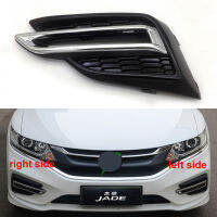 สำหรับ Honda Jade 2017 2018 2019 2020 FOG Light COVER กันชนหน้าอัตโนมัติ Lower Grille FOG Lamp COVER