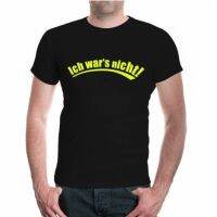 Perfect quality Mens Short Sleeve TShirts I Wars Not! Funny Slogans Gift Fun TShirts  L53Q