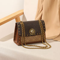 Top✔ top top? FANYROAD new womens bag Camellia high-grade printed womens bag shoulder bag chain bag wholesale ZZ