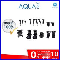 ร้านแนะนำFront and Side Helmet Mount Kit 16 Pcs for GoPro / Insta360 / DJI / SJCAM / Xiaomi / Action Camera Free Shipping