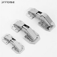 ✉✣✌ 90 Degree 3-4Inch free Drilling Hole Cabinet Hinge Cabinet door soft closing hinge Hydraulic buffer hinge Furniture hardware