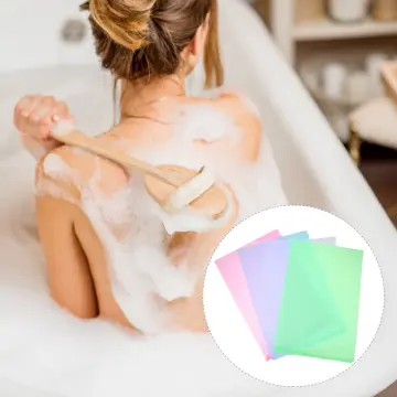 Shower Exfoliating Back Scrubber Bath Belt Towel Ball Glove Deep Mud Clean  Korean Body Washcloth Japanese