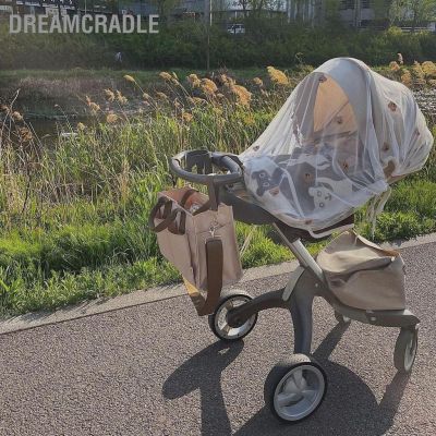 BDreamcradle ผ้าคลุมรถเข็นเด็ก ลายการ์ตูน ระบายอากาศ ปรับได้ สําหรับทารก