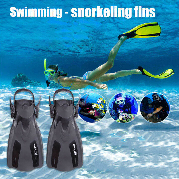 HIKAYA whale diving fins, swimming fins, professional snorkeling flippers, underwater snorkeling