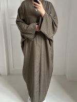 Eid Open Abayas for Women Dubai 2023 Plain Causal Cotton Linen Abaya Kimono Turkey Muslim Hijab Dress Islamic Outfit Kaftan Robe