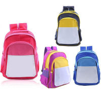 BP-03 School Bag 600D Oxford Children Book Bags Custom Logo Kids Backpacks Sublimation Blank School Bags