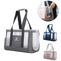 Breathable Cat Carrier Bag Cats Transporter Bag Portable Puppy Single Shoulder Bags Travel Pet Carrier for Cat Dog Pets Handbag