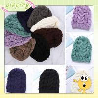 QIEPING Elastic Skull Crochet Baggy Beanie Knit Hat Ski Thick Cap