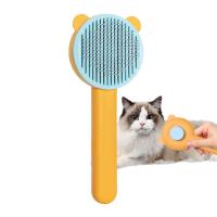 Slicker Brush For Dogs Grooming Shedding Pet Brush Dog And Cat Hair Brush One-Push Button Release Pet Hair Removing Brush Brushes  Combs