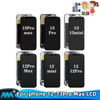 ใหม่สำหรับ Iphone 12 Mini 13 Pro Max หน้าจอสัมผัสแสดงผลหน้าจอ Lcd พร้อมชุดประกอบแผงหน้าจอทัชสกรีนสำหรับ Iphone 13จอแสดงผลขนาดเล็ก