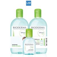 Bioderma Sebium H2O (Triple Pack) Set2x500+100 ml. - คลีนซิ่งวอเตอร์สูตรไมเซล่า สำหรับผิวมัน ผิวผสม และ ผิวเป็นสิวง่าย