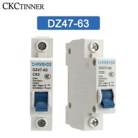 DZ47-63 1 Pole 6A/10A/16A/20A/25A/32A/40A/50A/63A230/ 400V C Type Mini Circuit Breaker MCB 35mm Din Rail Mount Breaking Capacity