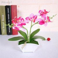 【YF】✢  Artificial Orchid Fake Plastic Bonsai Wedding Garden Hotel Potted