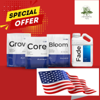 [ready stock]Set Athena ProLine Core+Grow+bloom+Fade ปุ๋ย สารอาหารพื้นฐานสำคัญ ทุกช่วงทำใบและดอก ขนาด 2 ปอนด์ (0.9kg) ครบชุดมีบริการเก็บเงินปลายทาง