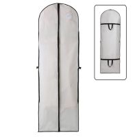 Wedding Gown Cover Dress Garment Clothes Storage Bag Foldable Dampproof Dustproof Washable Wedding Dress Long Dress Bag Wardrobe Organisers