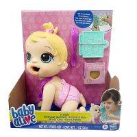 Hasbro Baby Alive Lil ขนมขบเคี้ยว F2617น่ารักน่ารัก Play House ตุ๊กตาสาวของขวัญของเล่นรุ่นอะนิเมะตัวเลขรวบรวมเครื่องประดับ