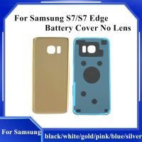 【▼Hot Sales▼】 diyi45718 ฝาหลังประตูหลังสำหรับ Samsung S7 Edge ฝาครอบ G935f มีฟรีกระดาษกาวสำหรับซัมซุง S7ตัวกระจก G930f