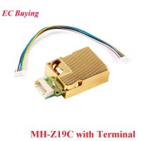 Mh-z19c Mh-z19 Ir อินฟราเรดเซ็นเซอร์โมดูล Co2คาร์บอนไดออกไซด์เม็ดเซนเซอร์ตรวจจับแก๊ส Ndir สำหรับจอภาพ Co2 400-5000ppm Uart เอาท์พุท Pwm Mh Z19c