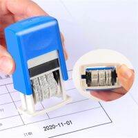 U Reusable Practical DIY Hand Ount Date Stamps ABS Adjustable Universal Office Supplies Self-Inking Tool For Student