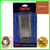 บานพับ ISEO 422413 4x3 นิ้ว แพ็ก 2 ชิ้นBUTT HINGE ISEO 422413 4X3" PACK2 **สินค้าแนะนำ**