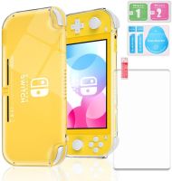 เคส TPU เข้ากันได้กับเคสป้องกันแบบใส Switch Lite เข้ากันได้กับ Switch Lite ที่มีปกป้องหน้าจอกระจกเทมเปอร์9H