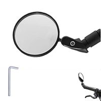 【CW】 Bike Rearview Mirror Universal Bicycle Rear View Mirrors 360 Adjustable Road Bike Mirror Cycling Rearview Mirrors Universal