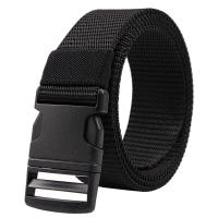 Military Men Belt New Army Belts Adjustable Belt Men Outdoor Travel Tactical Waist Belt with Plastic Buckle for Pants 125cm
