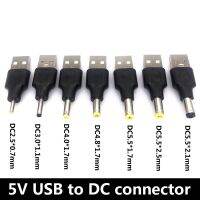 1ชิ้นพอร์ต Usb ไป2.5*0.7มม. 4.0*1.7ม. 5.5*2.1 3.0*1.1มม. Dc 5V แจ็คบาร์เรลขั้วต่อสายไฟ