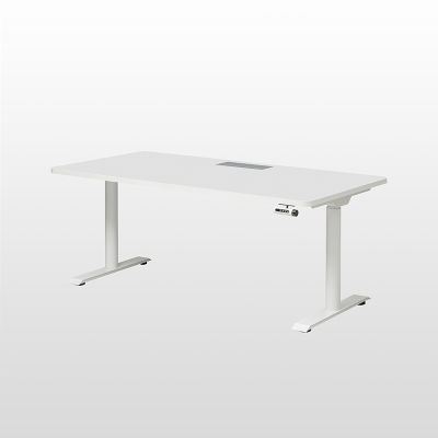 Modernform โต๊ะทำงานปรับระดับพร้อมฝาปลั๊ก รุ่น Limber  ขนาด 120WX70DX65-125H cm. (จัดส่งสินค้าพร้อมติดตั้งเฉพาะในเขต กทม.และปริมณฑล)