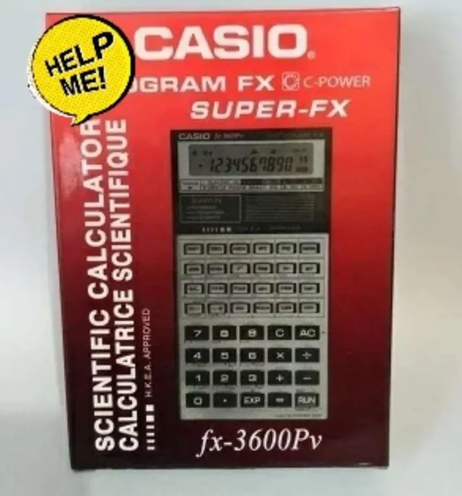 Kalkulator casio fx 3600