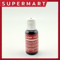 SUPERMART Chefmaster 5136 Color Super Red 0.70 oz. สีผสมอาหาร สีเจล #2111566