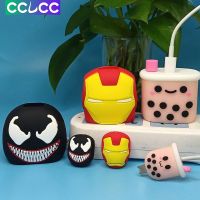 CCLCC เคสป้องกันสายซิลิโคนลายการ์ตูน4ชิ้น/เซ็ต,ที่เก็บสายตัวป้องกันสายไฟสำหรับ iPhone / iPad 18W/20W ที่ชาร์จความเร็วสูง