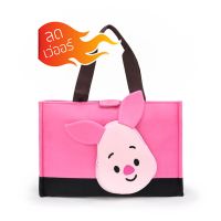 Disney ลิขสิทธิ์แท้ กระเป๋าช้อปปิ้ง Piglet / Tigger : CUTIES (Winnie the pooh)