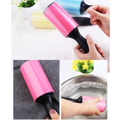 Reusable Washable Lint Roller Sticky Dust Wiper Pet Hair Remover Cleaning Brush Tool for Clothes Bed Sheet Cat Dog Hair