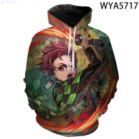 New 3D Printed Kimetsu No Yaiba Hoodies Men Women Children Streetwear Sweatshirts Boy Girl Kids Pullovers Long Sleeve Casual Topstrend