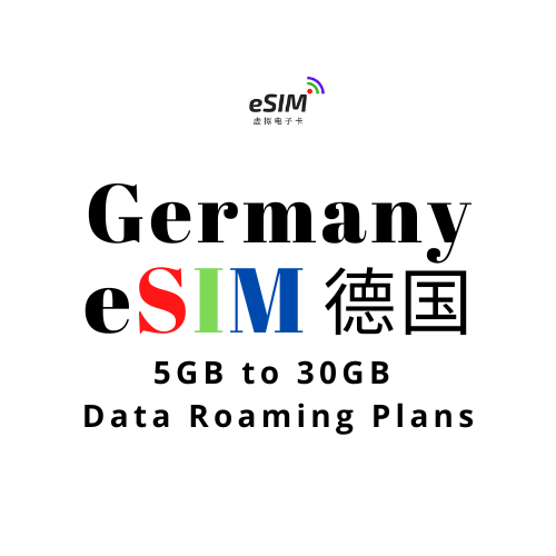 eSIM Germany 5GB to 30GB Unlimited Data Roaming Plans Lazada Singapore