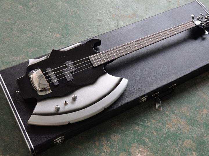 Factory Custom 4 Strings Axe Bass Guitar With Rosewood Fingerboard ...