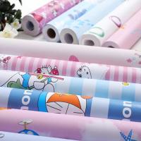 ?วอลเปเปอร์ติดผนัง ลายการ์ตูน หน้ากว้าง45cm x10m.  มีกาวในตัว ติดง่าย  Wallpaper PVC กันน้ำ สินค้าพร้อมส่ง