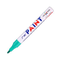 ปากกามาร์กเกอร์สีถาวรสีสันสดใสกันน้ำยางรถยนต์ปากกาโลหะดอกยาง