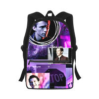 Tom Holland Men Women Backpack 3D Print Fashion Student School Bag Laptop Backpack Kids Travel Shoulder Bag.กระเป๋า