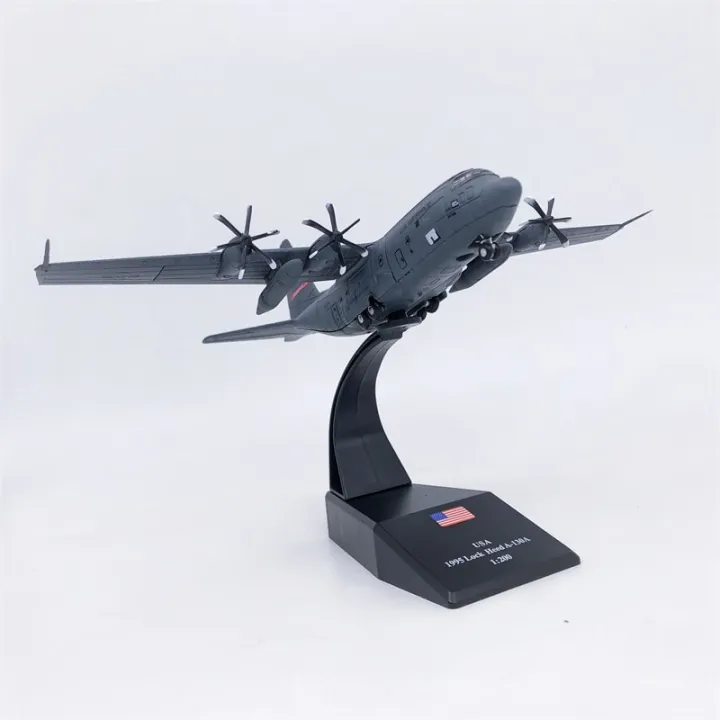 1/200ชั่งคลาสสิก Diecast USAF Air Force C-130 C130A เครื่องบินรุ่น ...