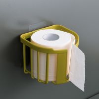 Punch-free toilet paper rack toilet tissue box wall-mounted toilet toilet paper holder roll paper box