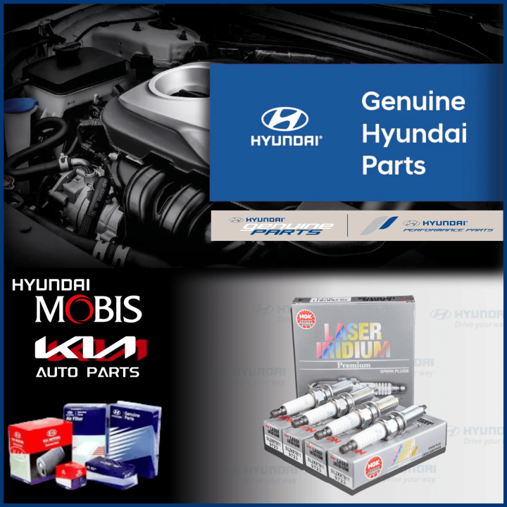 1PCS/4PCS NGK IRIDIUM SPARK PLUG FOR HYUNDAI TUCSON/ELANTRA/SANTA FE