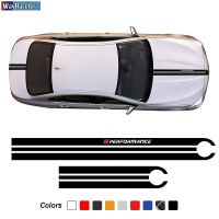 Car Hood Sticker M Performance Trunk Tail Body Decal For BMW F30 F10 F32 F34 G30 G20 E36 E46 E60 E90 M2 M3 M4 M5 M6 Accessories