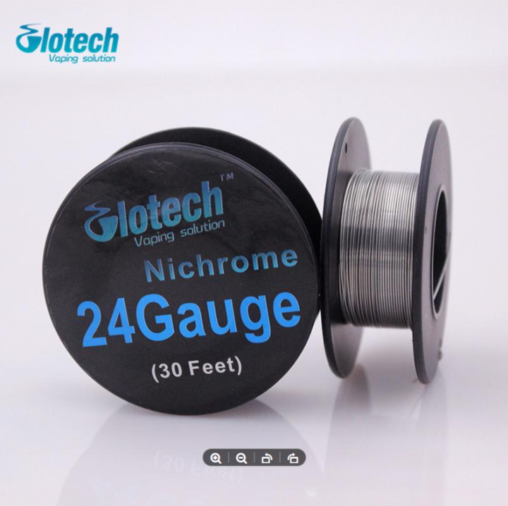 HBESTY Glotech 10m/ Roll 24 Gauge Nichrome Heating Wire Ni80 Wire for