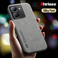 NIWINEE เคสดูดหนังหรูหราสำหรับ VIVO Y78 5G เคสนิ่มบางทันสมัยเคสโทรศัพท์เคสกันกระแทกมือถือมือสบาย