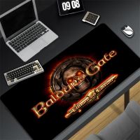 Baldurs Gate Mousepad Gamer แผ่นรองเมาส์ขนาดใหญ่ แผ่นรองเดสก์ท็อป อุปกรณ์เดสก์ท็อปอะนิเมะ แผ่นรองเกมคอมพิวเตอร์ แผ่นรองคอมพิวเตอร์เดสก์ท็อป